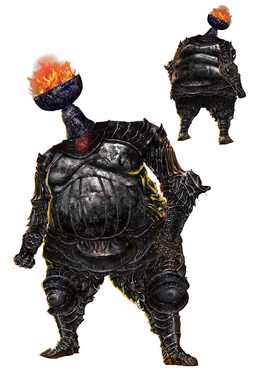Fire Prelate Concept Art from Elden Ring