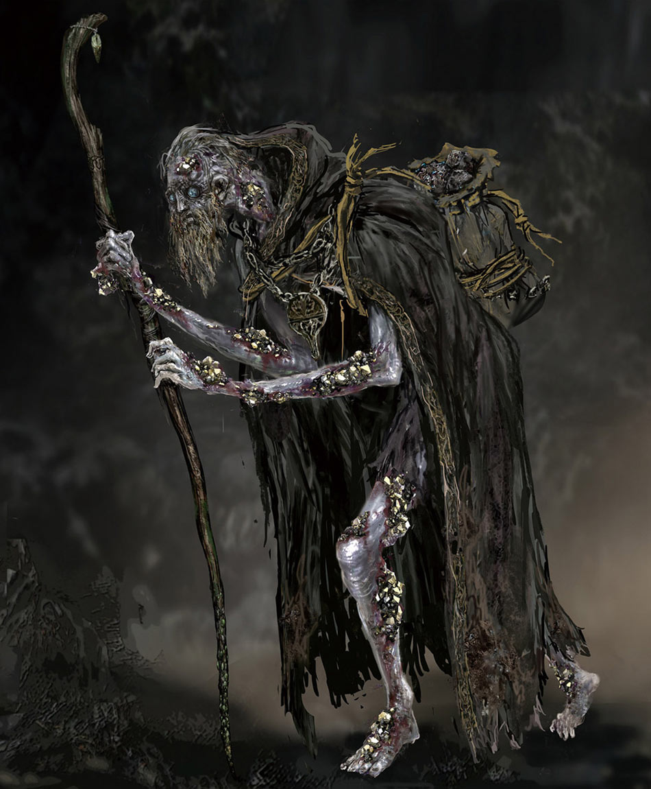 Glintstone Miner Concept Art from Elden Ring