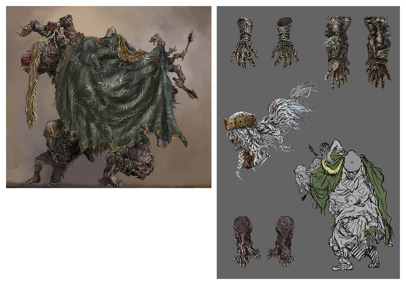 Godrick the Grafted Artwork from Elden Ring