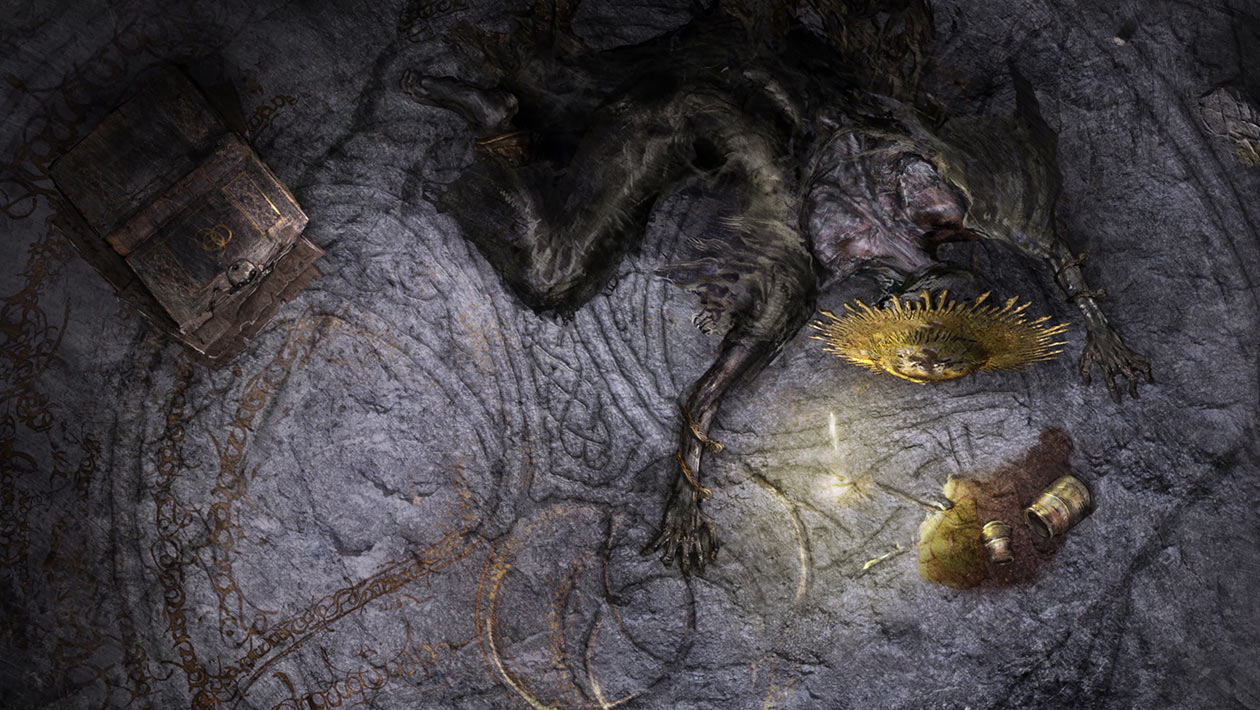 Goldmask Art from Elden Ring
