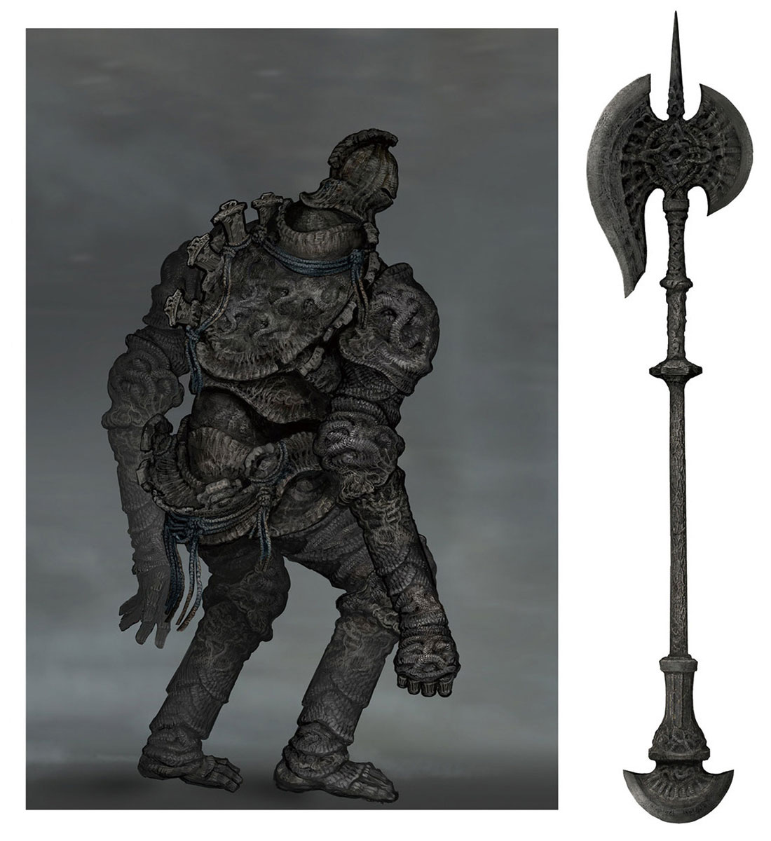 Golem Concept Artwork from Elden Ring