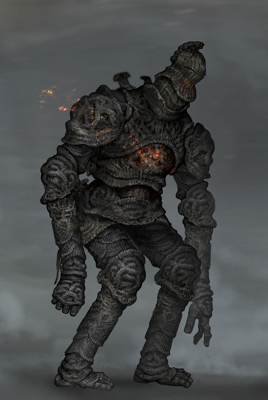 Golem Concept Art from Elden Ring