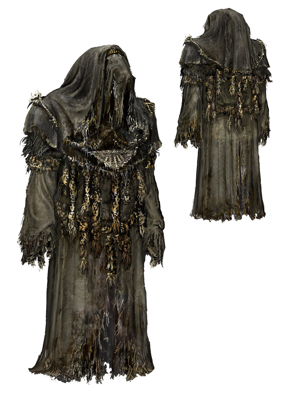 Gurranq, Beast Clergyman Concept Art from Elden Ring