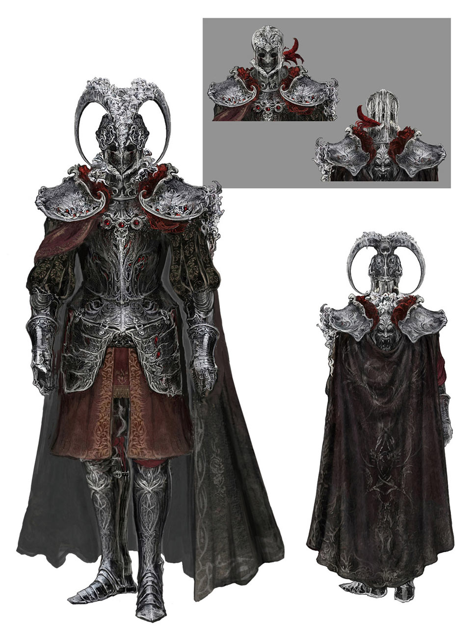 Hoslow's Set Concept Art from Elden Ring
