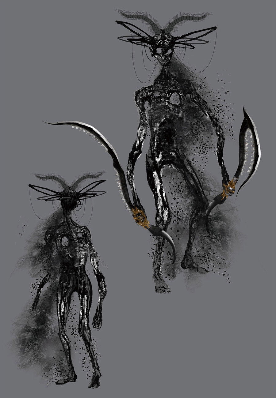 Lesser Cemetery Shade Art from Elden Ring