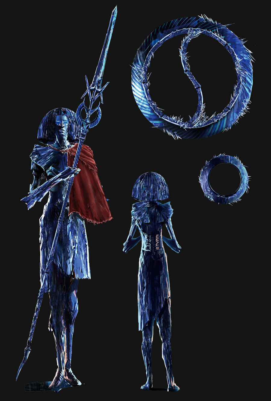 Lesser Crystalian Concept Art from Elden Ring