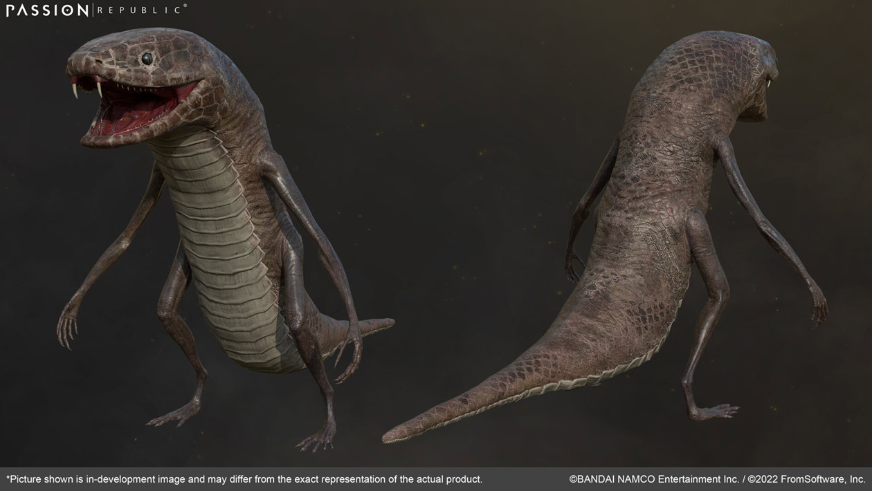 Man-Serpent Art from Elden Ring