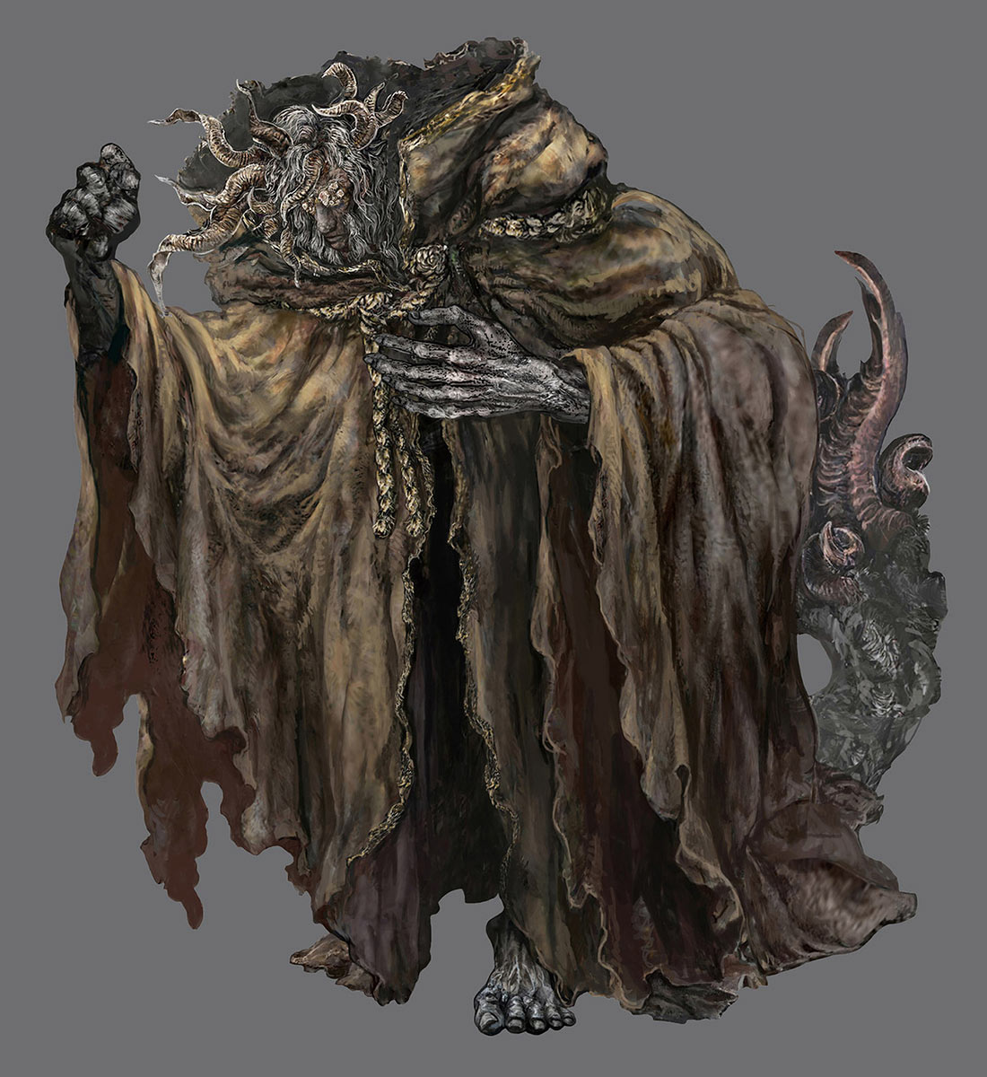 Margit, the Fell Omen Art from Elden Ring
