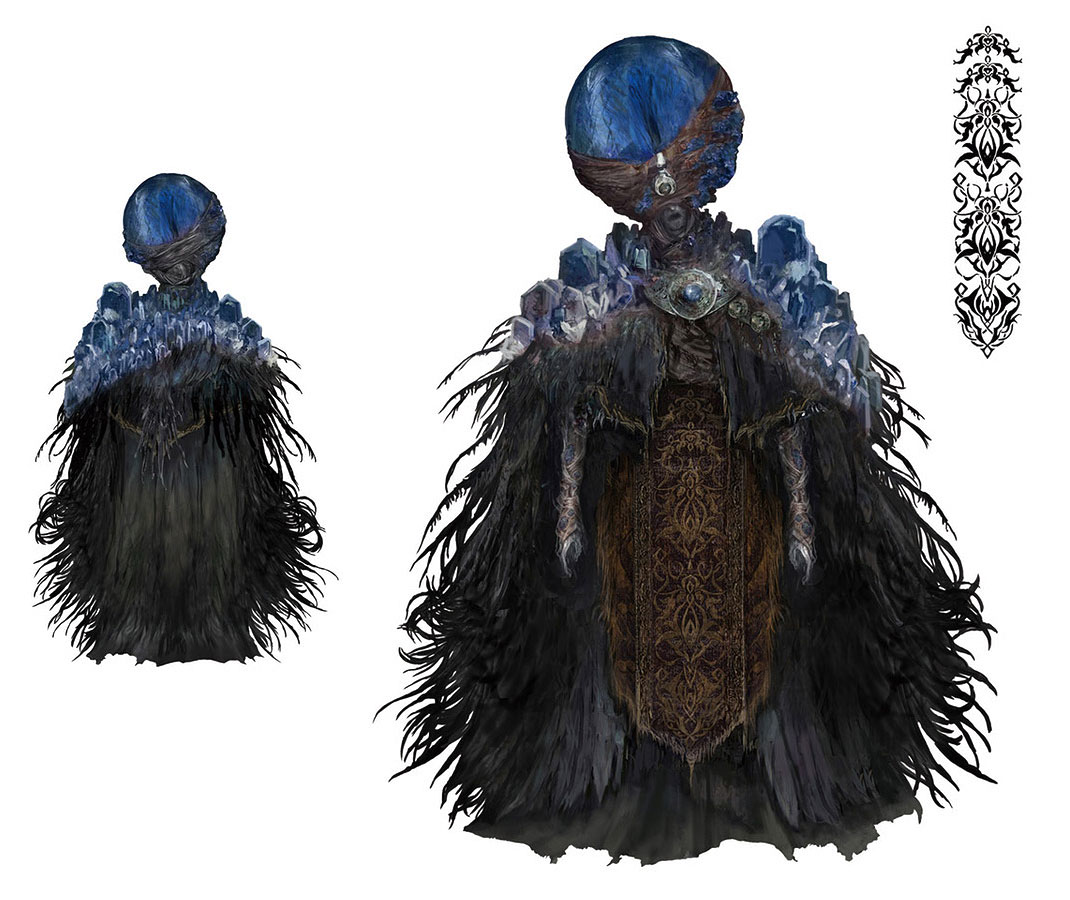 Master Lusat Concept Art from Elden Ring