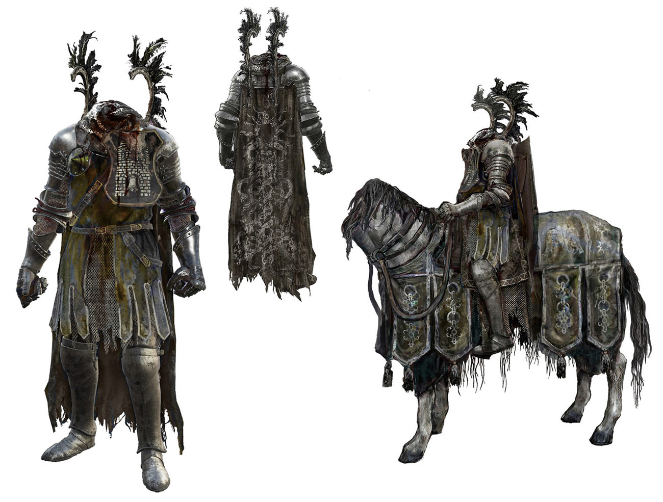 Mausoleum Knight Concept Art from Elden Ring