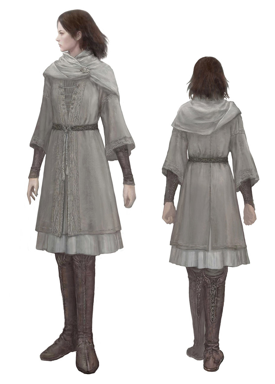 Melina Concept Art from Elden Ring