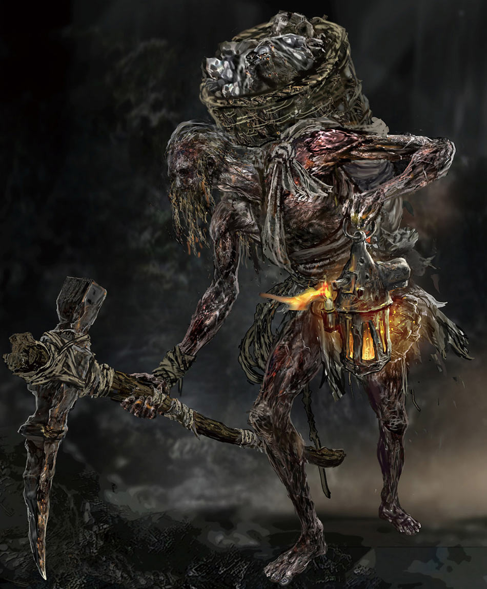 Miner Concept Art from Elden Ring