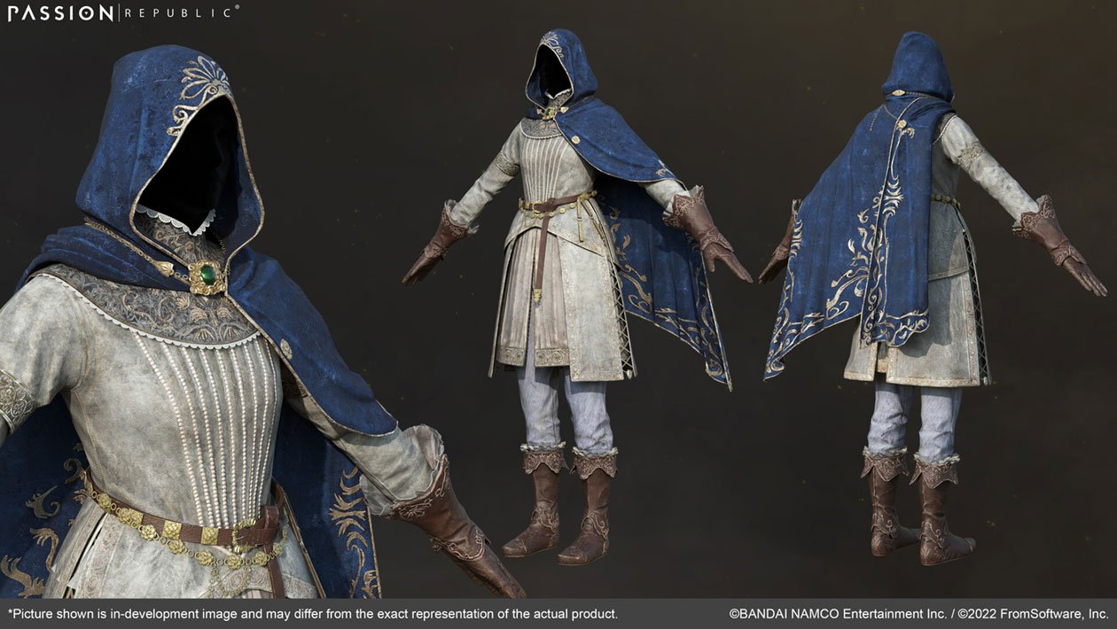 Navy Noble's Set Art from Elden Ring