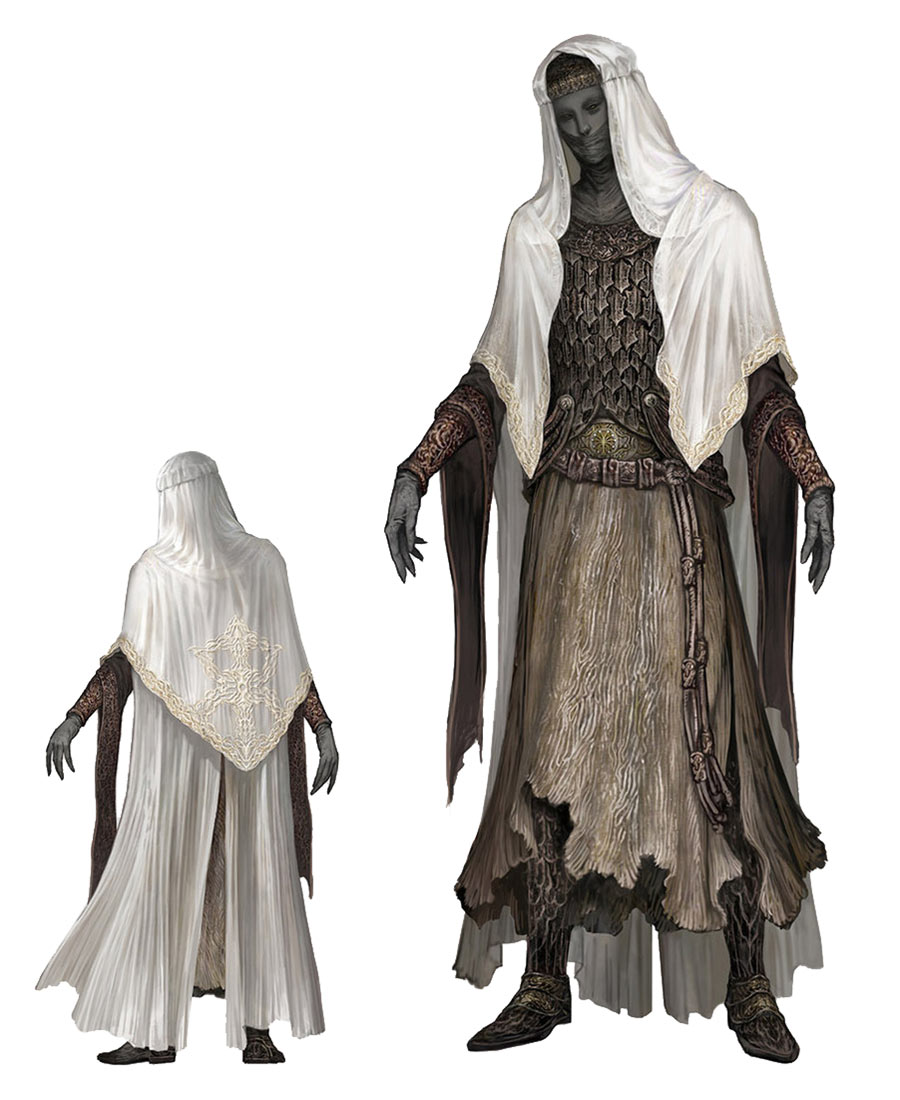 Nox Monk Concept Art from Elden Ring