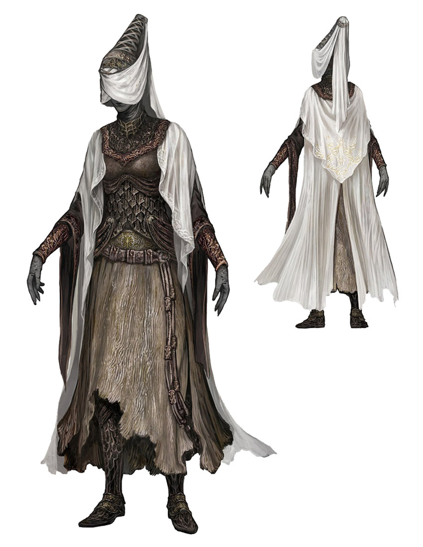 Nox Swordstress Concept Art from Elden Ring