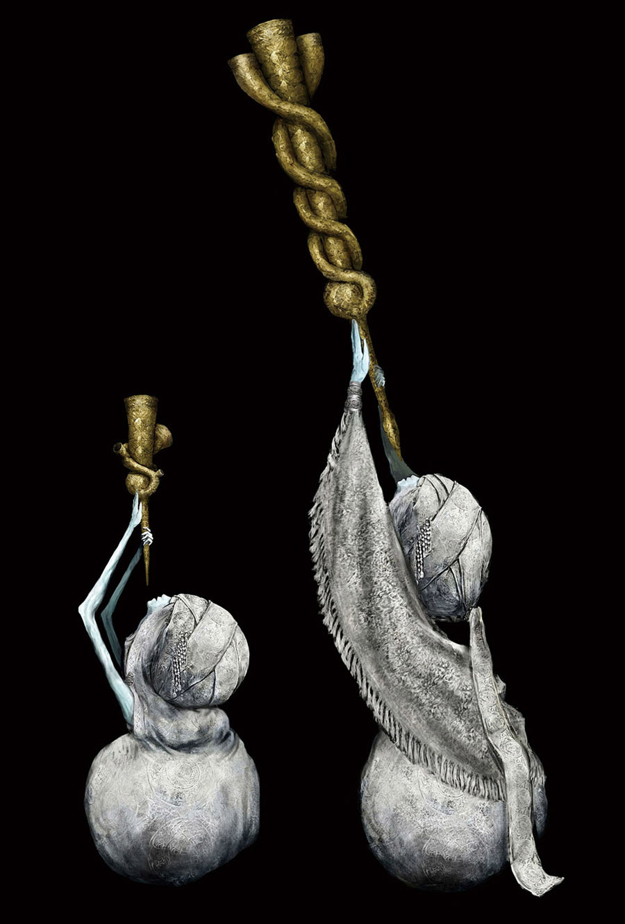 Oracle Envoy Concept Art from Elden Ring