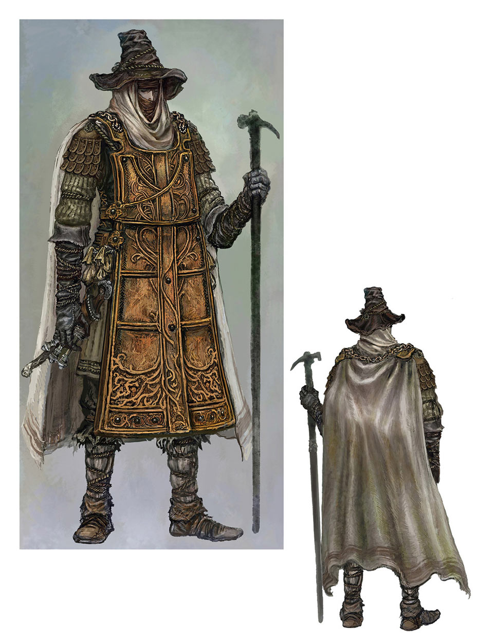 Perfumer Traveler's Set Concept Art from Elden Ring