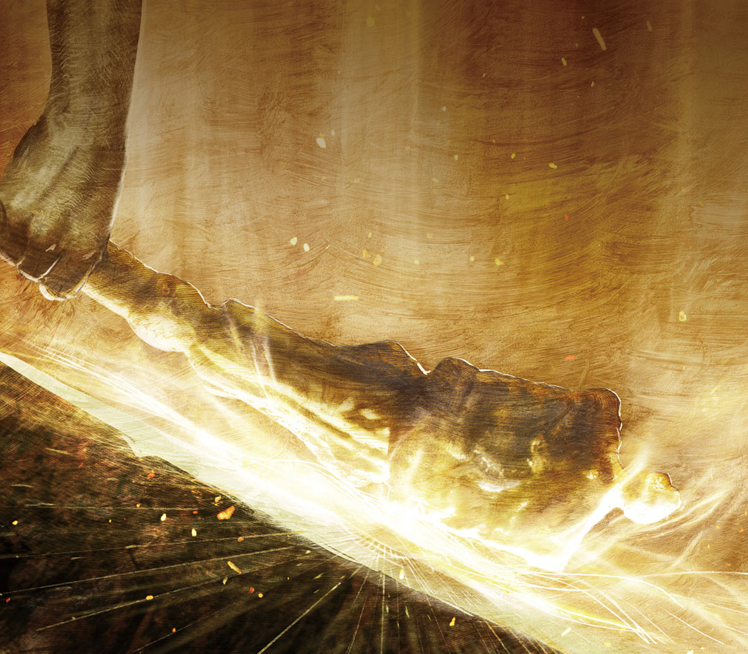 Radagon's Hammer Art from Elden Ring