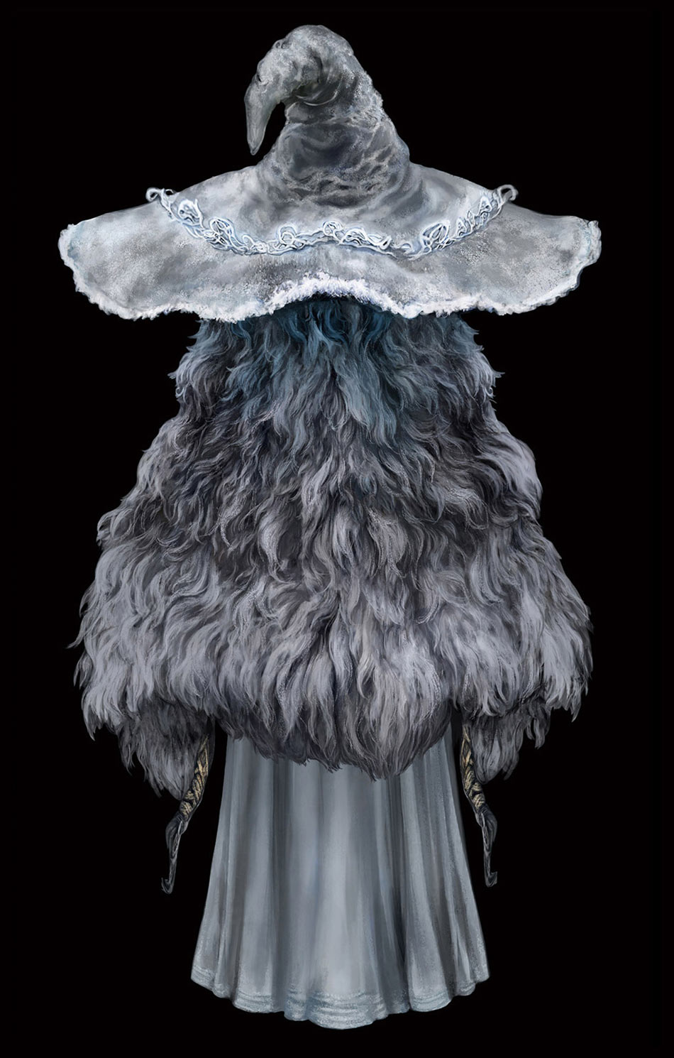 Ranni the Witch Backside Art from Elden Ring