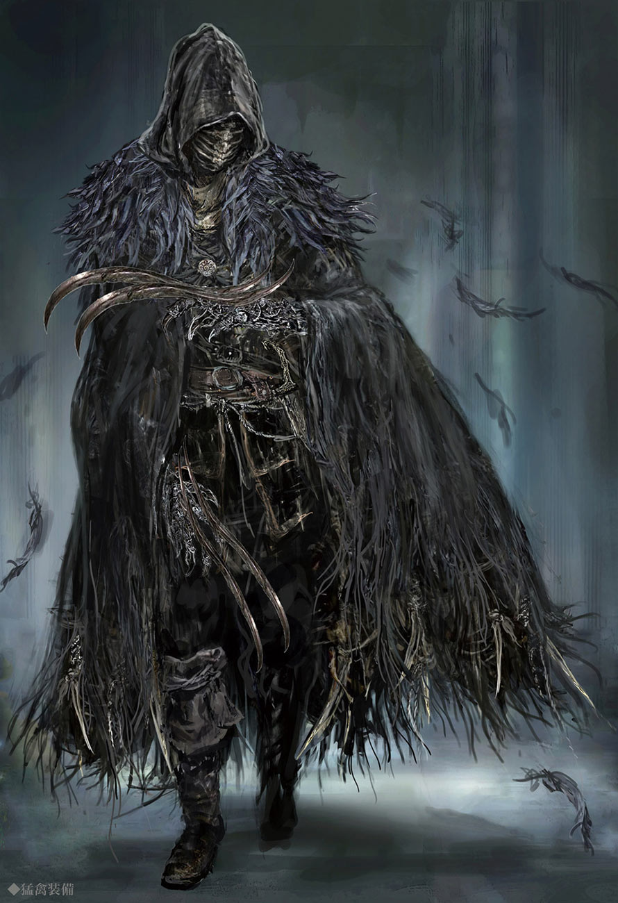 Raptor's Set Concept Art from Elden Ring