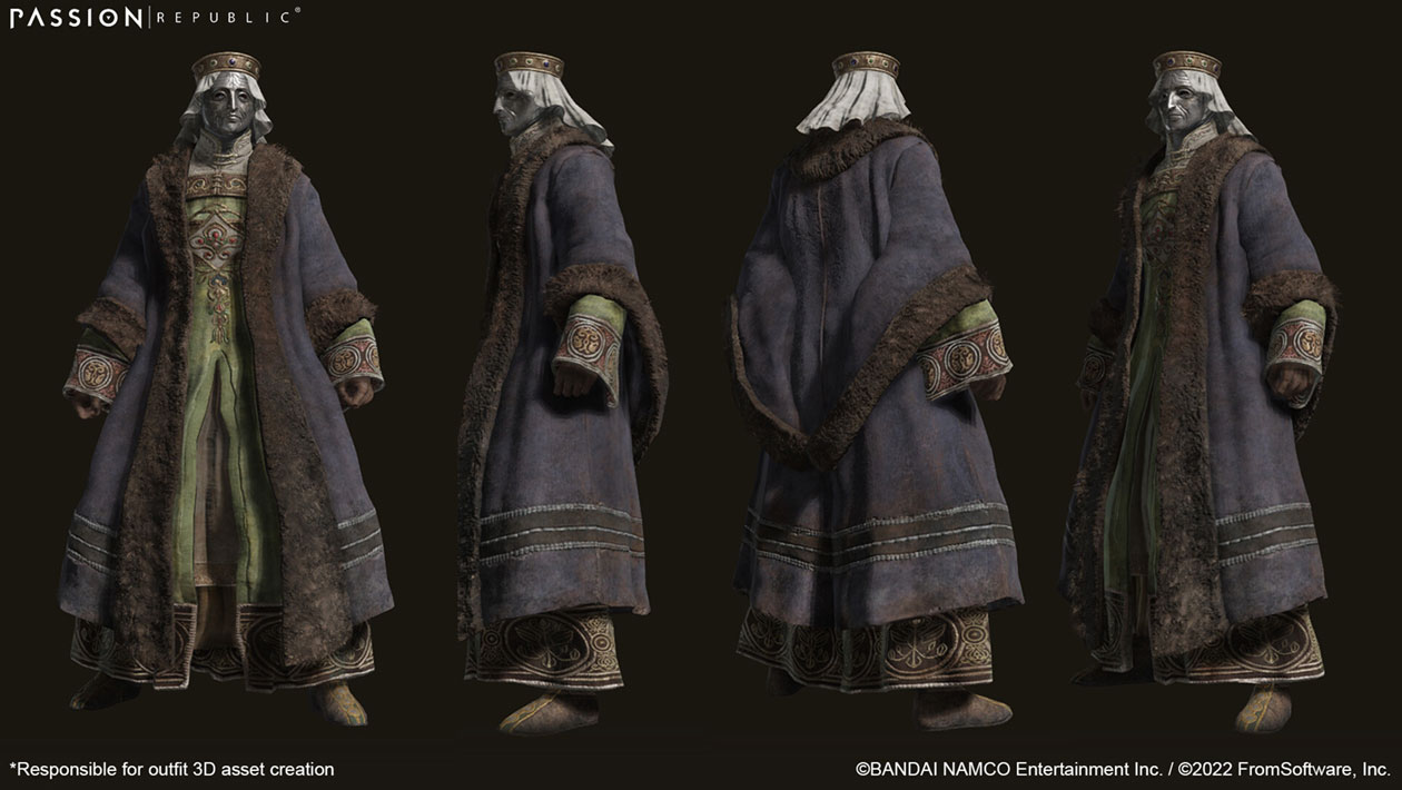 Ruler Armor Set Art from Elden Ring