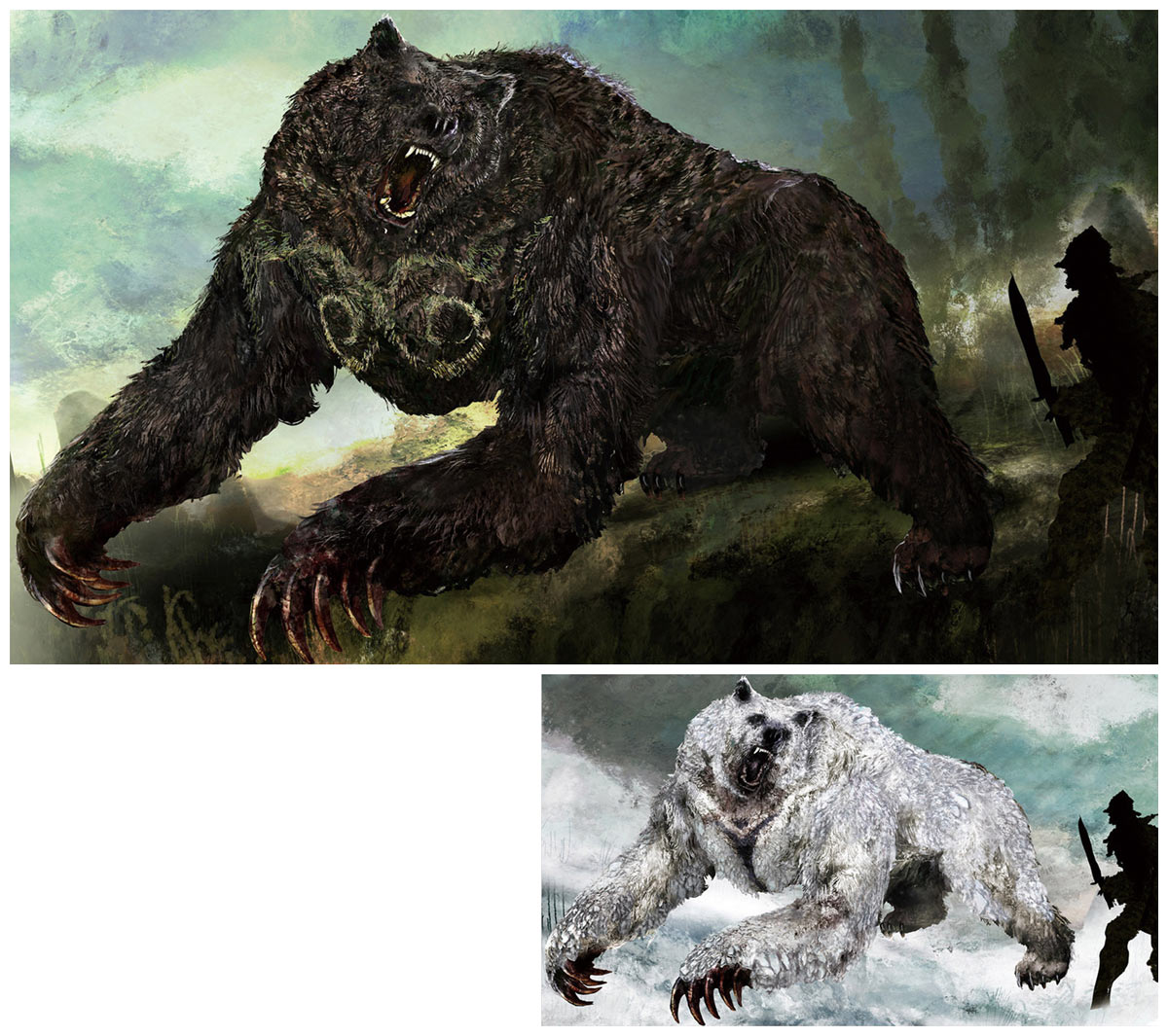 Runebear Concept Art from Elden Ring