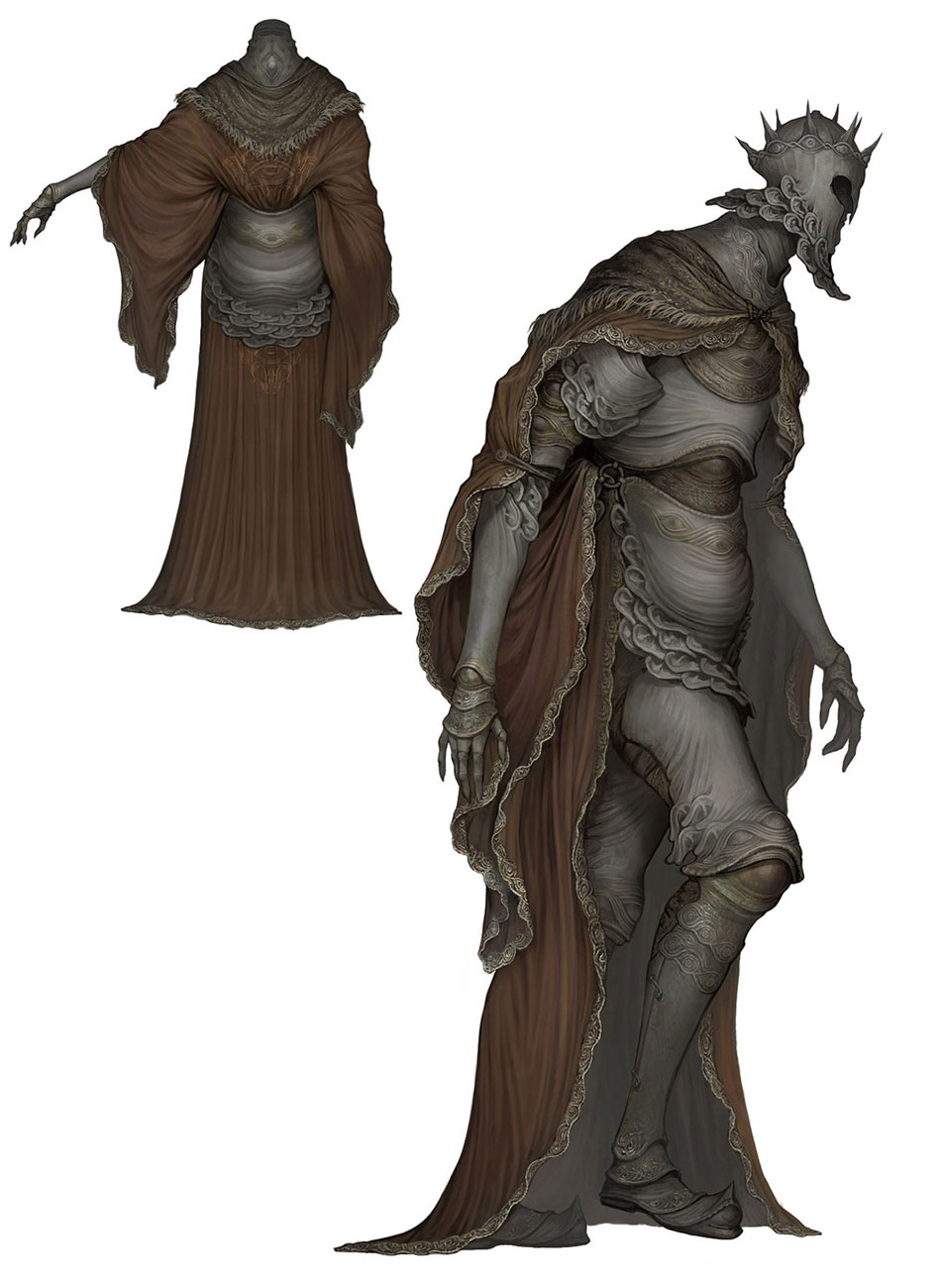 Sir Gideon Ofnir Concept Art from Elden Ring