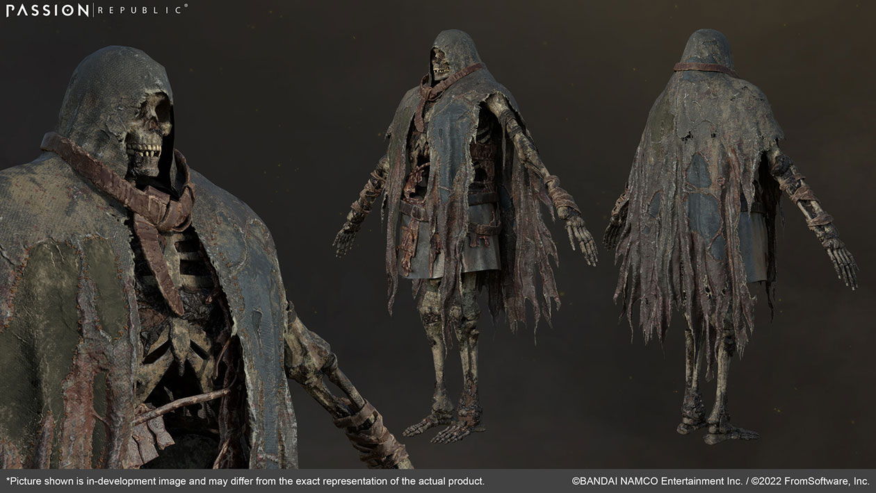 Skeleton Art from Elden Ring