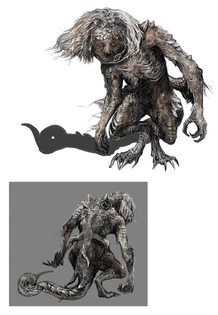 Smithing Master Hewg Concept Art from Elden Ring
