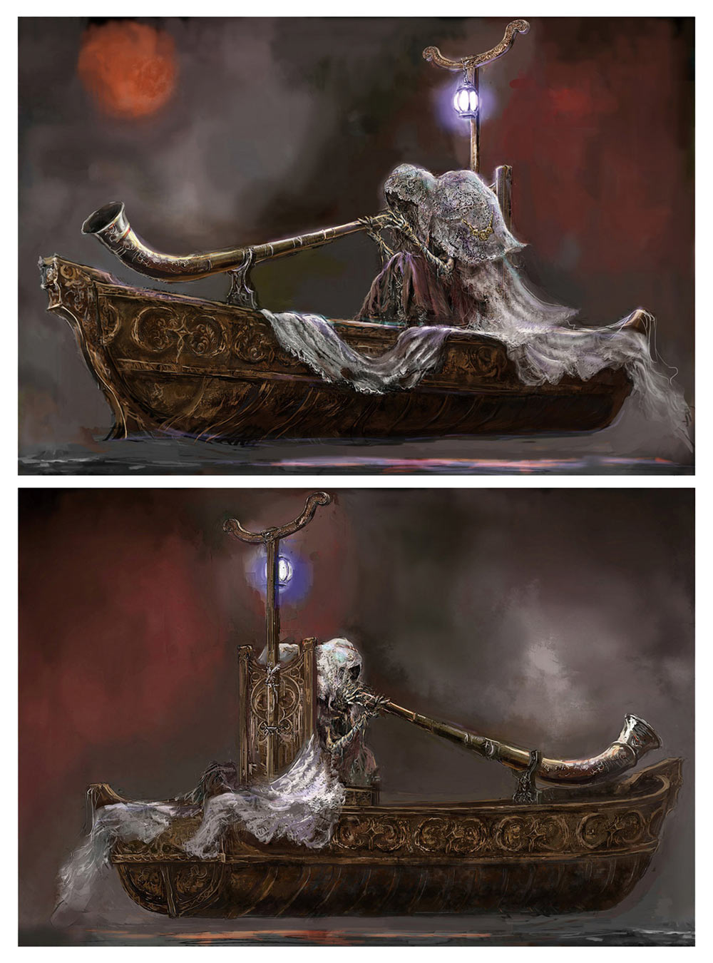 Tibia Mariner Concept Art from Elden Ring