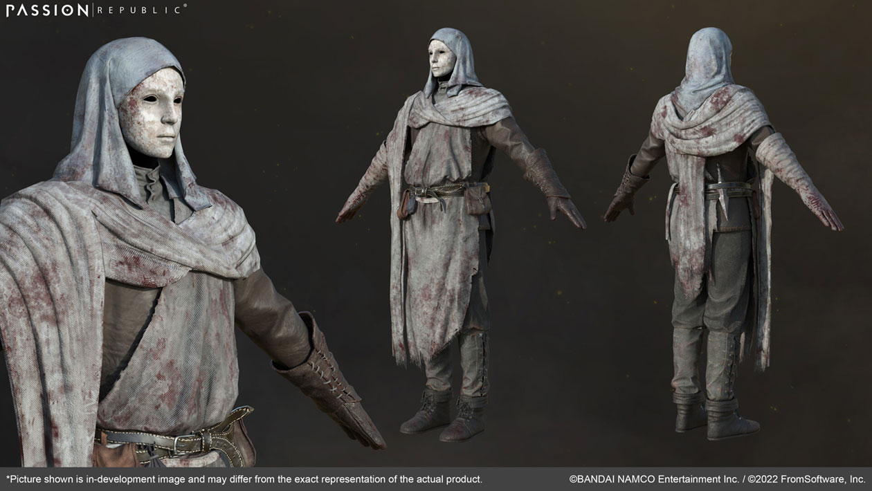 Varre War Surgeon Set Art from Elden Ring