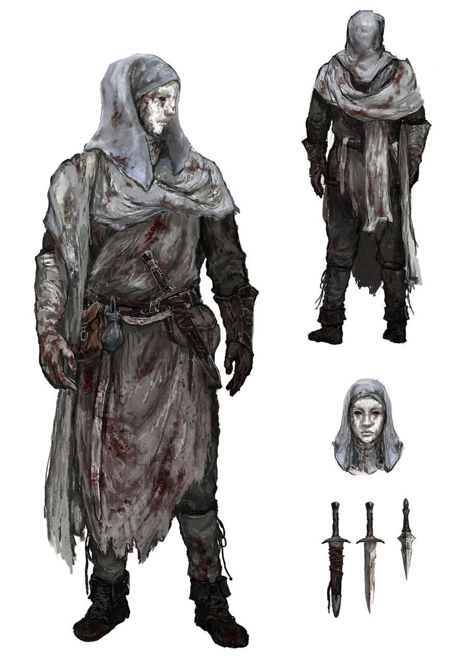 War Surgeon Set Concept Art from Elden Ring