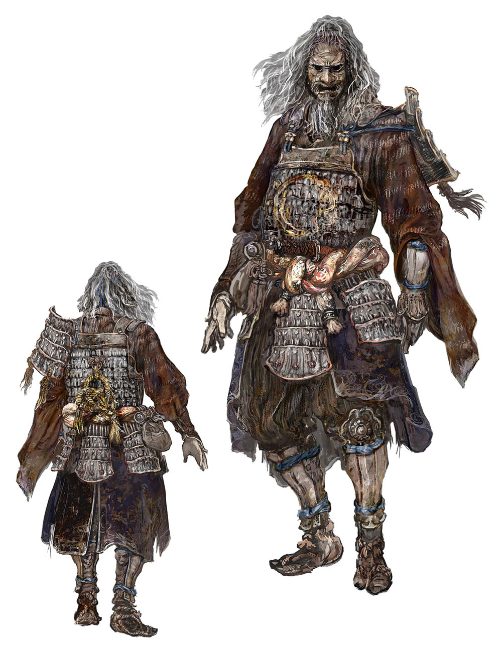 White Reed Set Concept Art from Elden Ring