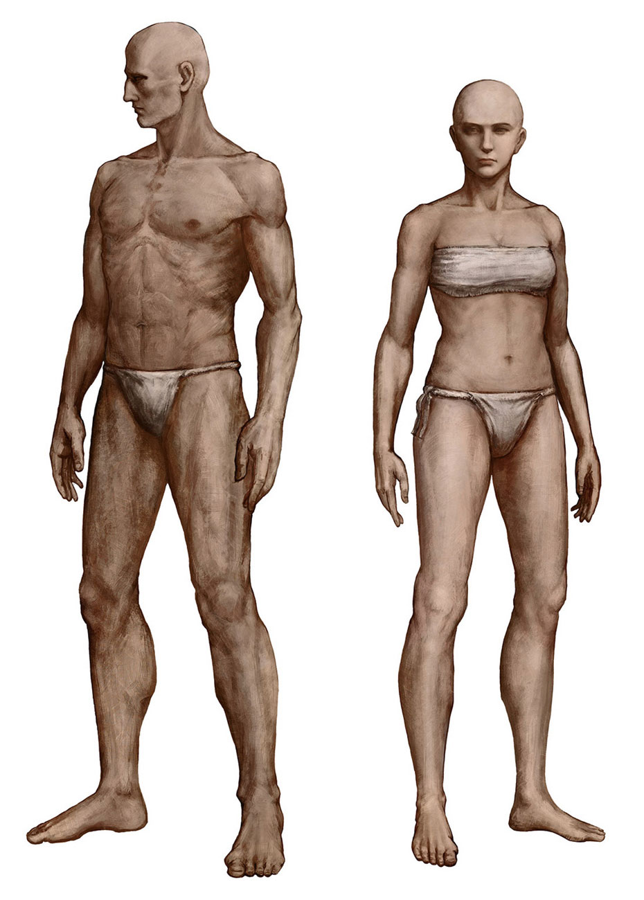 Wretch Class Concept Art from Elden Ring