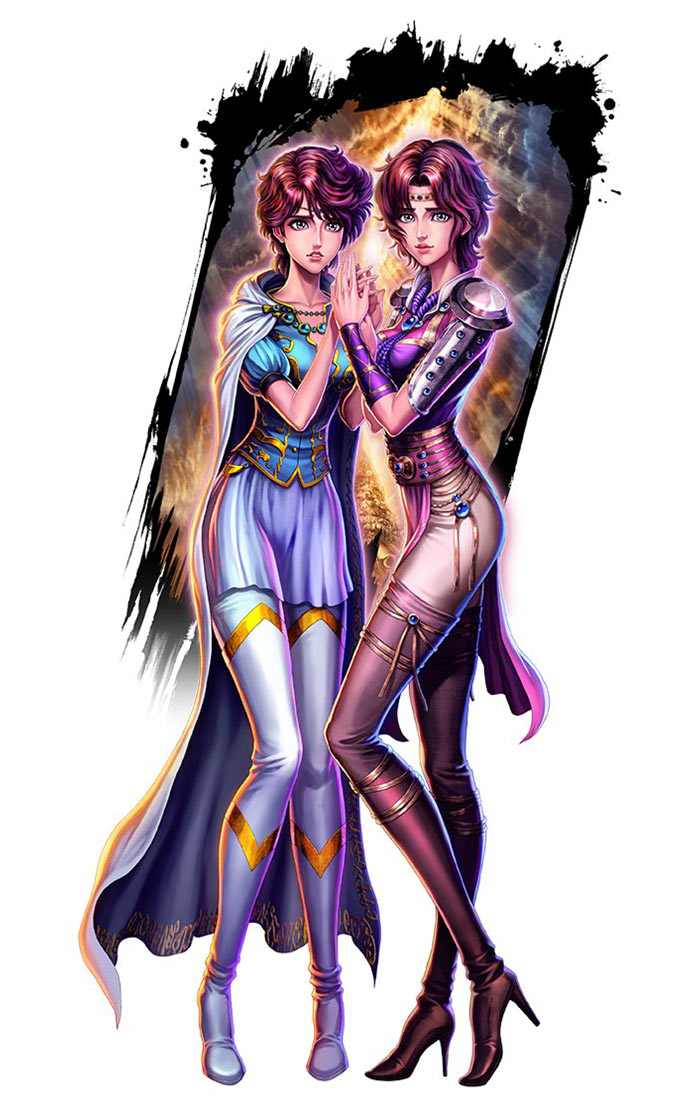 Celestial Twins Lui and Lin Art from Fist of the North Star: LEGENDS ReVIVE