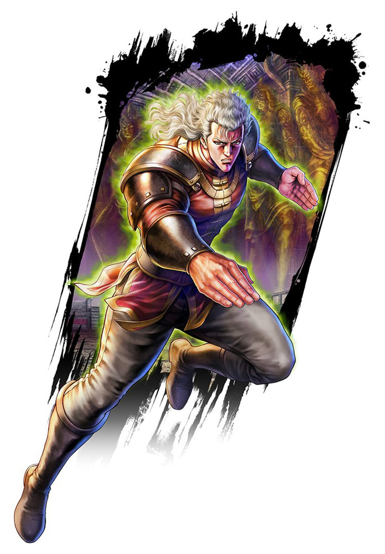 Eyes of Faith Shu Art from Fist of the North Star: LEGENDS ReVIVE