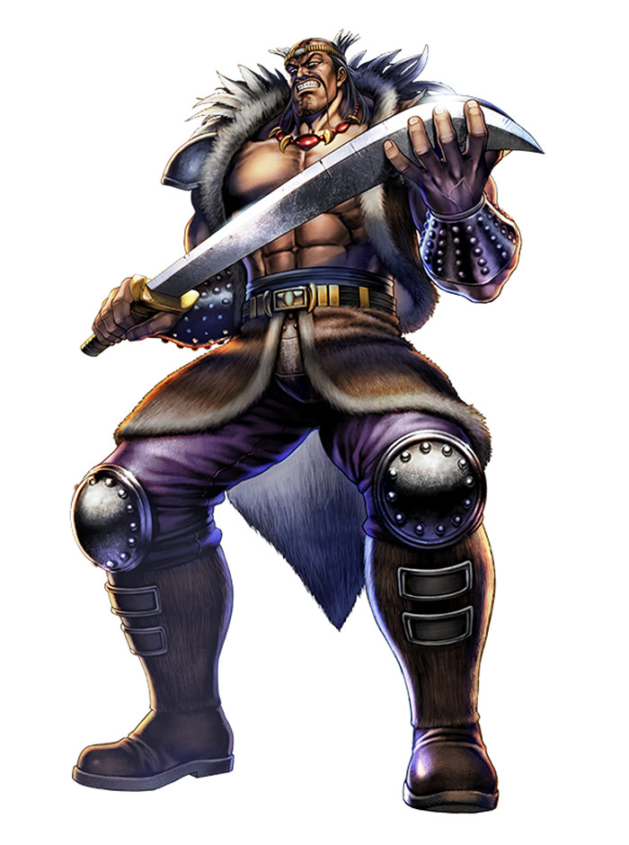Fang Clan Chieftain Art from Fist of the North Star: LEGENDS ReVIVE