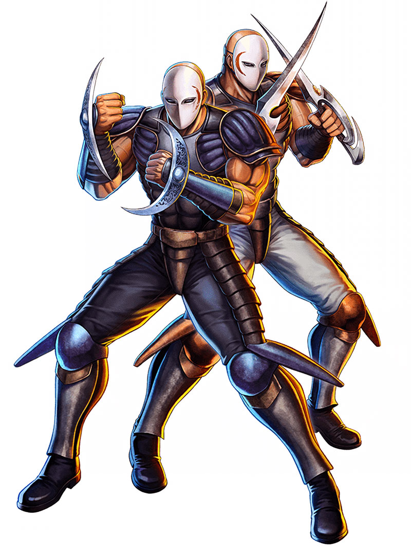 Sha and Zan Art from Fist of the North Star: LEGENDS ReVIVE
