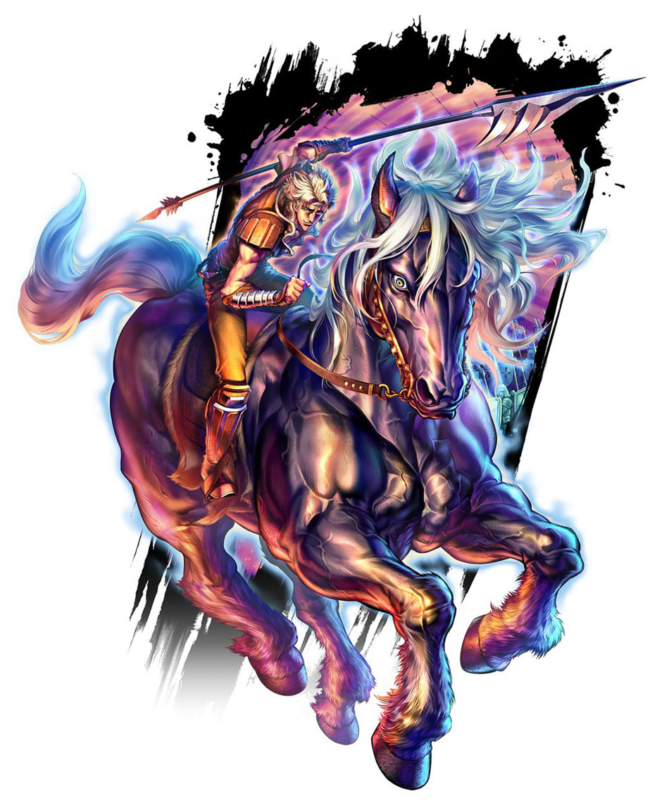 Shoza and Kokuoh Art from Fist of the North Star: LEGENDS ReVIVE