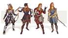 Aloy Carja Wanderer, Behemoth, Trader, and Stalker Outfits