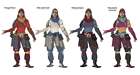 Aloy Oseram Outfits Dye Packs