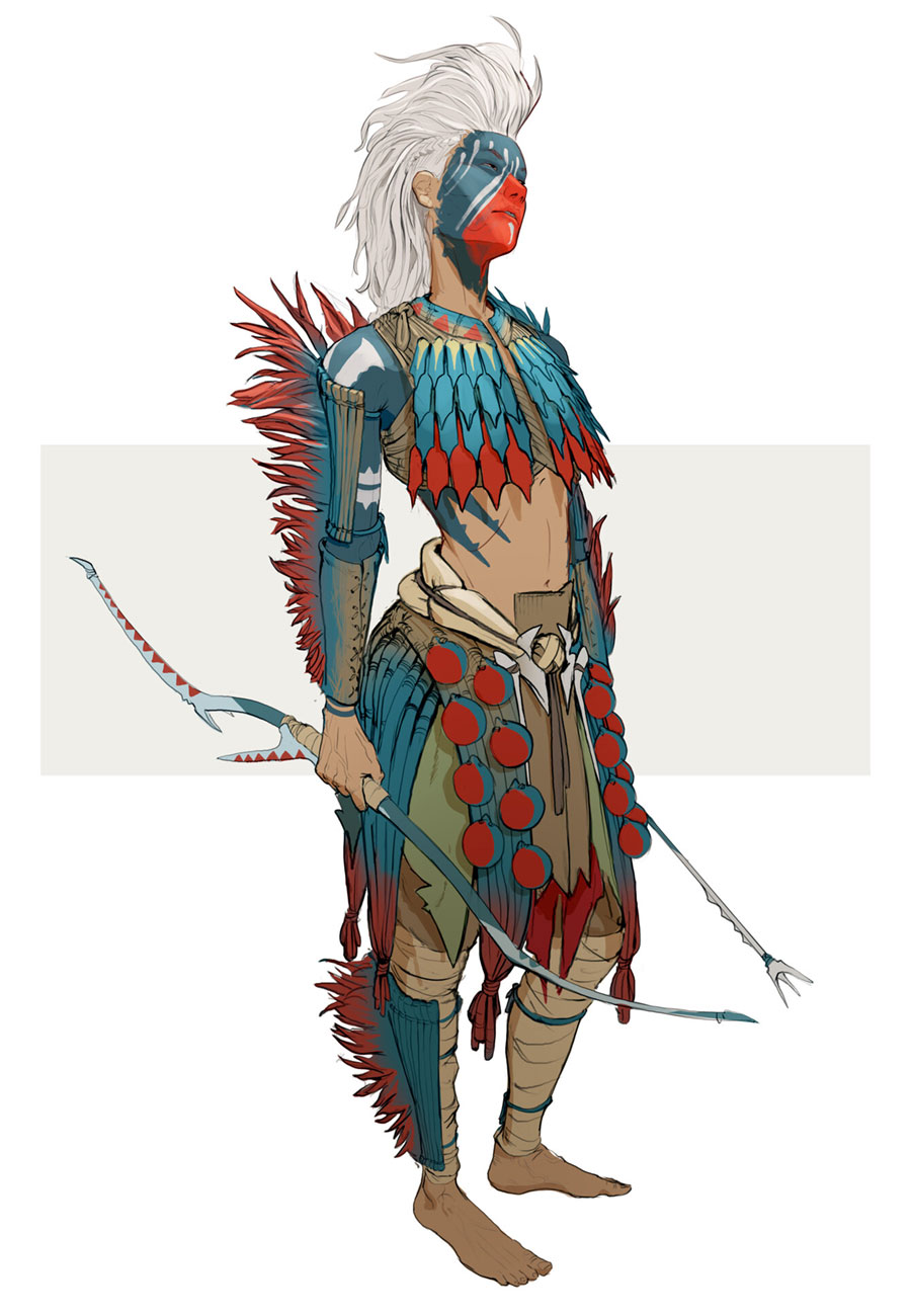 Dekka Concept Art from Horizon Forbidden West