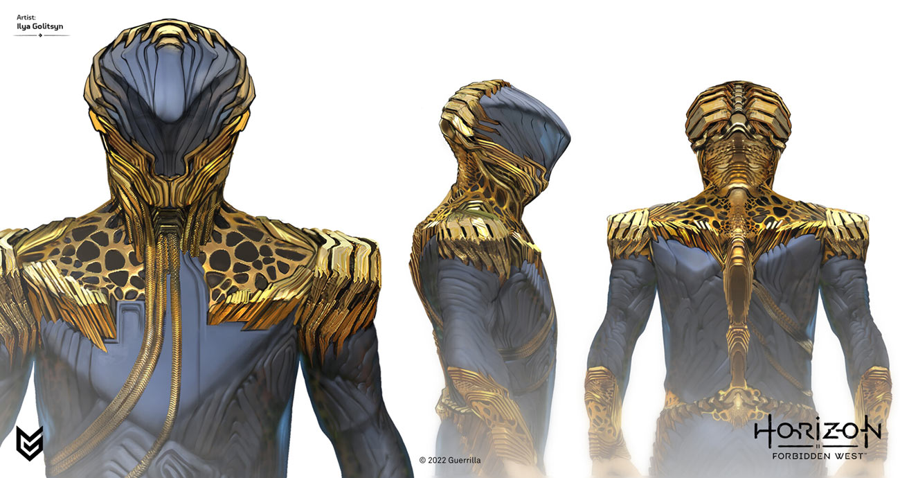 Erik Helmet Concept Art from Horizon Forbidden West
