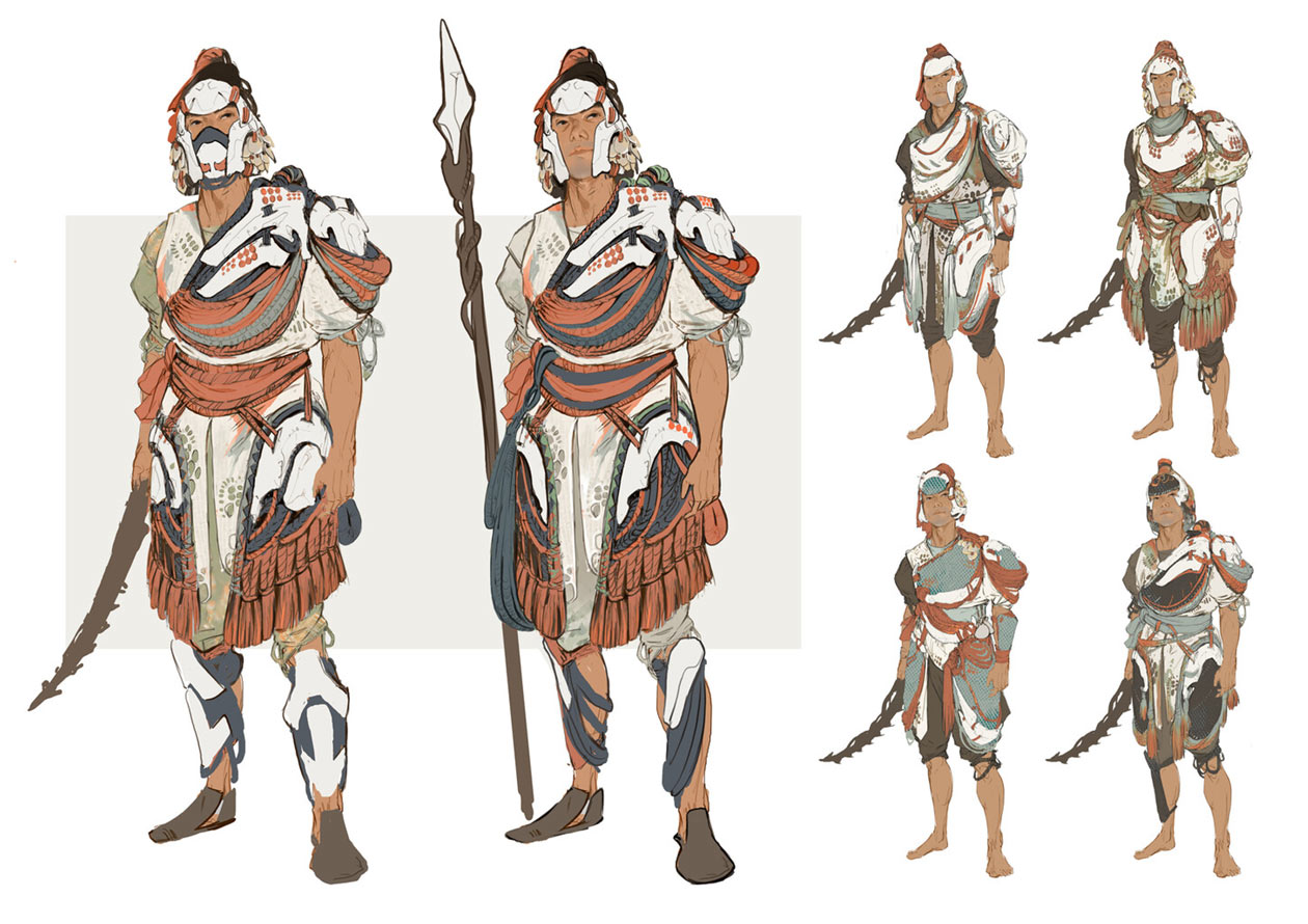 Quen Grunt Art from Horizon Forbidden West