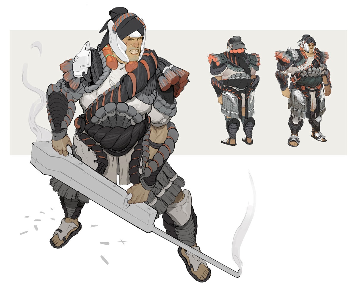 Quen Heavy Ranged Art from Horizon Forbidden West