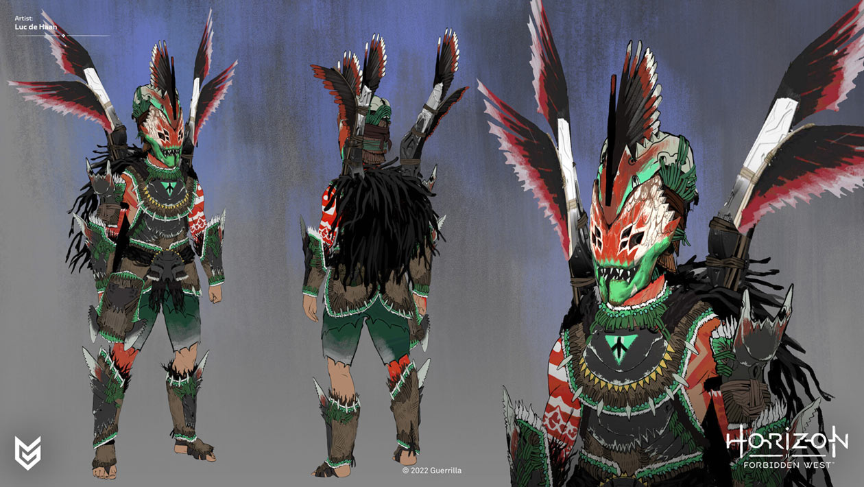 Rebel Rider Art from Horizon Forbidden West