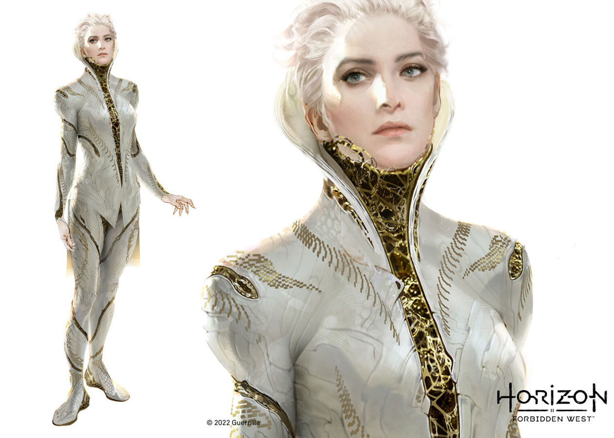 Tilda van der Meer Concept Art from Horizon Forbidden West
