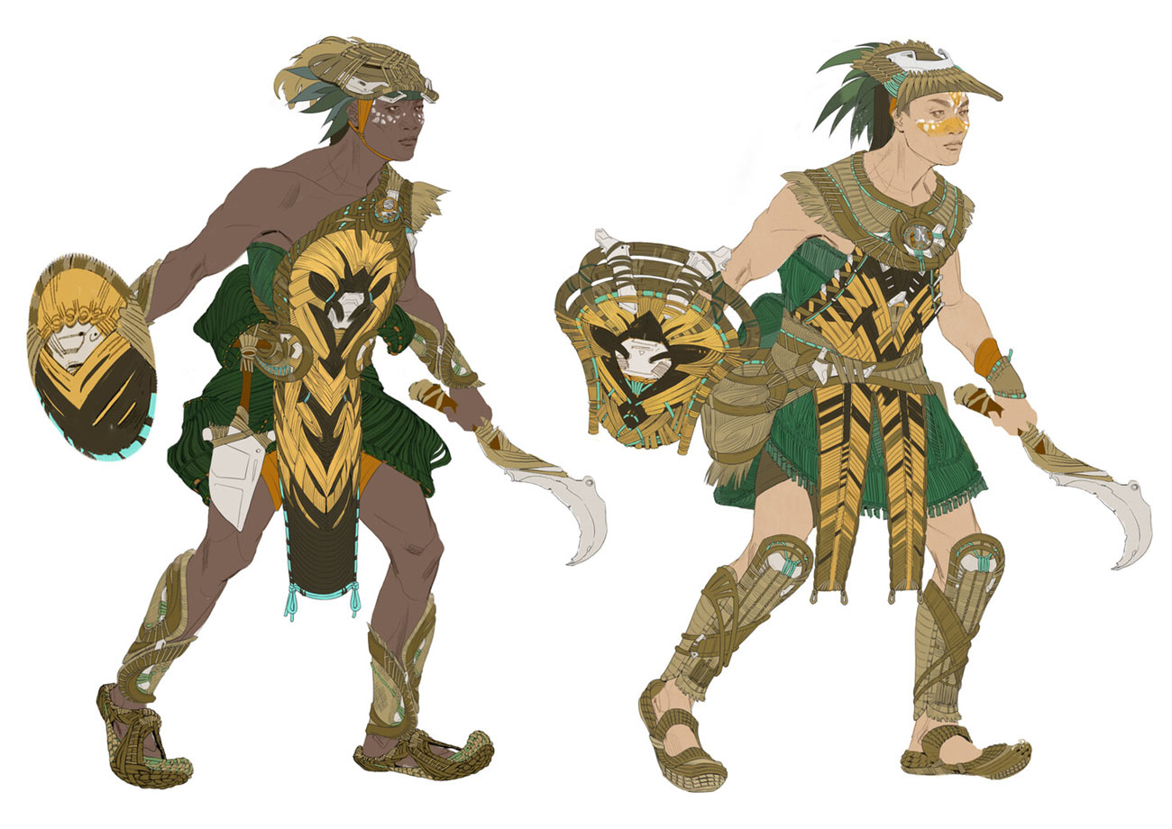 Utaru Male Grunt Art from Horizon Forbidden West