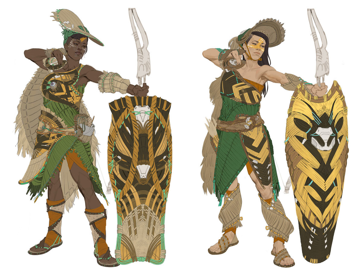 Utaru Markswoman Art from Horizon Forbidden West