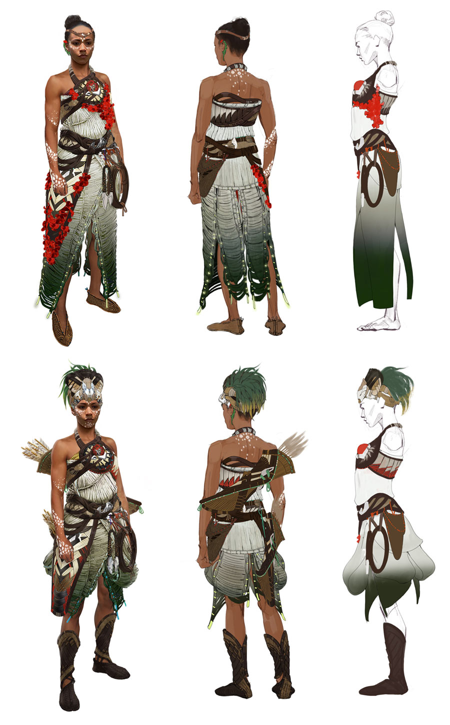 Zo Concept Artwork from Horizon Forbidden West